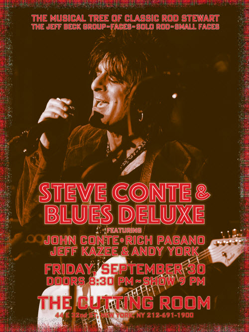 STEVE CONTE & <br>BLUES DELUXE